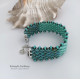 Turkusowa bransoletka SuperDuo